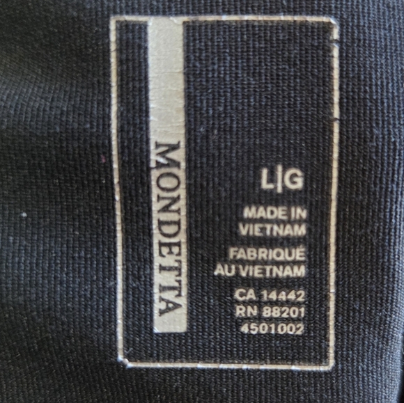 Mondetta Womam's Black Leggings Size L - Picture 4 of 5